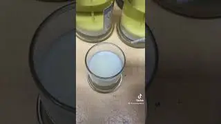 A tip for candle makers for testing new jars and wicks! #candle #candlehack #test