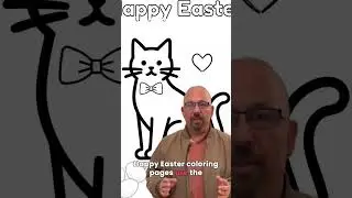 Easter Happy Easter Coloring Pages | Toddler & Preschool Activity | Montessori Activities (PDF )