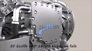 ZF Ecolife 6AP1400B Awkward kickdowns