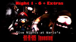 Five Nights at Wario's: VIRUS Invasion | Night 1 - 6 + Extras
