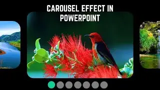 Эффект карусели в PowerPoint | Создайте классное слайд-шоу из изображений с помощью перехода «Морф»