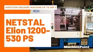 NETSTAL Elion 1200-530 PS Injection molding machine up to 250 T | NETSTAL Machines