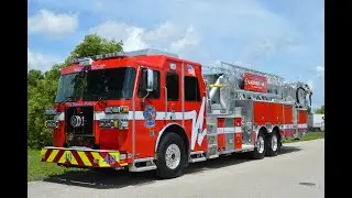 SFEV - Fort Lauderdale Fire Rescue's Sutphen SPH100 aerial platform - LADDER 49