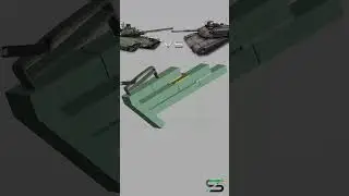 M1A1 Abrams VS T-90M #shorts