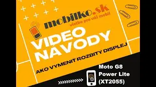 Motorola Moto G8 Power Lite výmena displeja / Lcd Screen Replacement  Moto G8 Power Lite (XT2055)