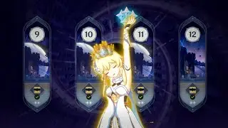 V2.2 SPIRAL ABYSS SHOWCASE WITH CROWNED TRAVELER/LUMINE | Genshin Impact