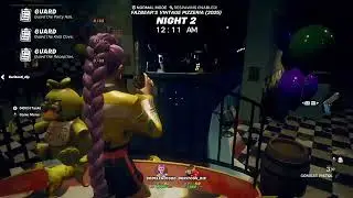 FNAF Night Shift Multiplayer with friends on Fortnite 1/4