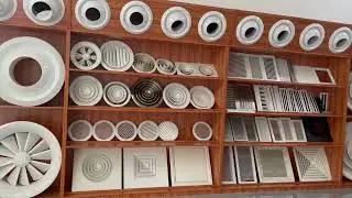 Air diffuser & grille series products in production