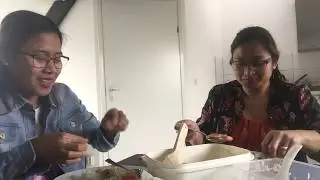 Mukbang: Pritong dilis at ginataang hipon: PinoyNed TV