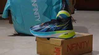 Unboxing & test ride, Ardiles Nfinity Flash.. Performance Running Shoes
