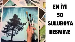 MY TOP 50 WATERCOLORS