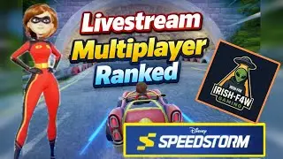 Disney Speedstorm live stream Road to 250 Subscribers- Irish-F4W Gaming