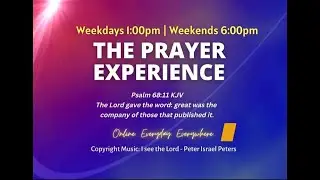 Prayers for the Nations | The Prayer Experience Live @ 1:00pm | Monday 26th January 2026
