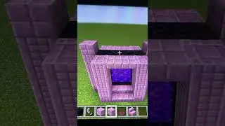 Minecraft dekoriertes Nether Portal baututorial #gaming #music #minecraft #nether #baututorial