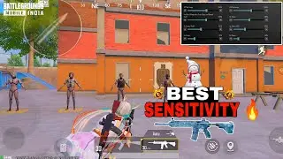 BGMI Best Sensitivity 🔥 | All Devices Support | TDM + Classic #bgmi #sensitivity 