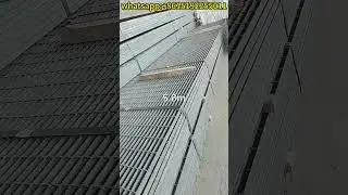 Serrated Bar Steel Grating  #steelgrating #serratedsteelgrating #steelbargrating