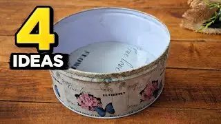 Don’t Throw Away Old & Worn Containers | 4 Creative Rescue Ideas ♻️