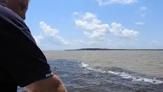 Amazon River confluence of the waters