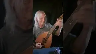 100 Year Old German Guitar Lute - The first Travel Guitar. feat 