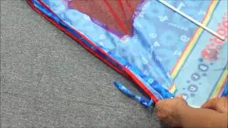 米奇帳篷 Delta Toddler bed Disney Mickey tent bed,  assembling video
