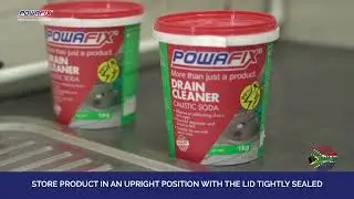 How to unclog your drains using caustic soda #cleaning