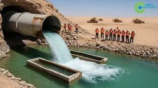 Saudi Arabia BUILT A 2&times; NILE-LONG FRESHWATER HUGE PIPELINE Through DESERTS & 10,000-FT MOUNTAINS