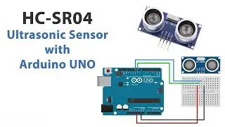 Interface Ultrasonic distance sensor module with Arduino UNO !
