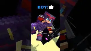 Girl vs Boy vs Mikey? - MAIZEN Minecraft Animation #shorts