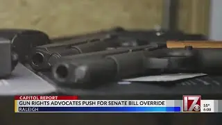 Gun rights advocates push for open carry bill in North Carolina