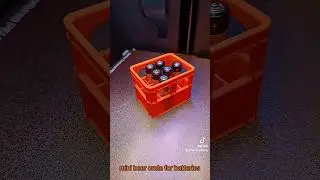 mini beer crate for batteries #bambulab #3dprinting #3dprintidea #3dprintproject