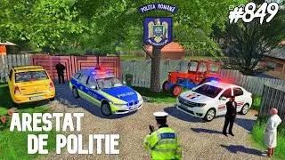Ролевая игра на Думешти ///ПОЛИЦИЯ ПРИШЛА К НЕМУ [849]-Farming Simulator 19