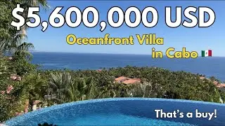 Touring an Oceanfront Villa in Cabo! 