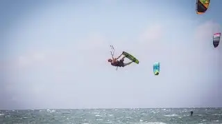 Extreme Kiteboarding California--Waddell Creek--Double Backroll Loop+Mega Loops