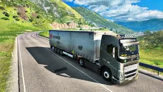 Scenic Mountain roads of Greece Volvo | Euro Truck Simulator 2 #ets2