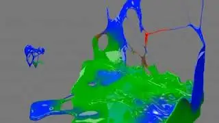 XPFluids Vol 1 - Paint Splash - XParticles in Cinema 4D