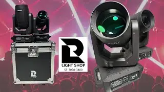 Cabezas Robóticas Beam 200W Led + Prisma 18 Caras + ARCOÍRIS + Gobos + Rueda de Colores