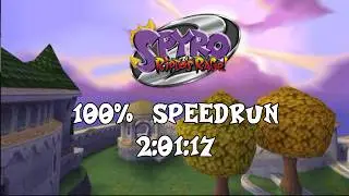 Spyro 2 Ripto's Rage 100% in 2:01:17