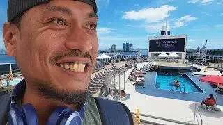 I Booked My First Balcony Cabin! | Boarding The MSC Seascape