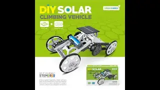 DIY SOLAR CLIMBING VEHICLE STEAM TOY