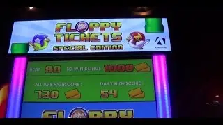Arcade Adventures: Floppy Tickets Arcade Game!