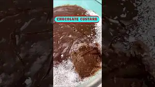 Viral 5-Minute 🍫 Chocolate Custard Recipe 🍮 Better than Nutella?