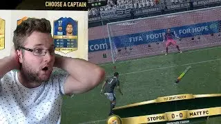 FIFA 17 FUT Draft! Ten Man Comeback, and Unbelievable Penalty Kick Finish!