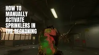 How to manually activate the sprinkler system in BO6 The Reckoning