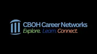 CBOH Career Networks - Fireside Chat w/ Monte Smith