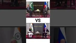 Narendra Modi Vs Shahbaz Sharif meeting with Putin #shorts #ytshorts #modi #putin #pakistan #short