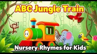 Alphabet Jungle Train &ndash; ABC Song Nursery Rhymes | Learn the ABCs with Jungle Animals!