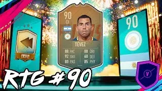 FLASHBACK TEVEZ!!! #FIFA19 ULTIMATE TEAM / RTG #90