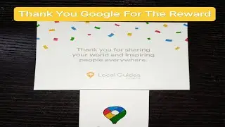 Google sent me this Free Gift | Google Local Guides Rewards & Perks | Google Badge |Thank you Google