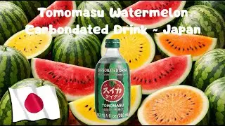 Tomomasu Watermelon Carbonated Drink (Japan)