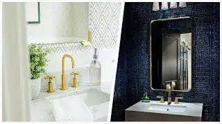 75 Contemporary Wallpaper Powder Room Design Ideas You'll Love ⭐